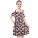 Eyes Cups Kids  Cut Out Shoulders Chiffon Dress View1