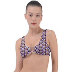 Eyes Cups Ring Detail Bikini Top by Sparkle