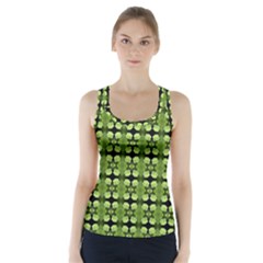 Digital Pattern Racer Back Sports Top by Sparkle