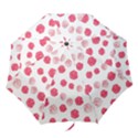 Watercolor hand drawn roses pattern Folding Umbrellas View1