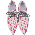 Watercolor hand drawn roses pattern Pointed Oxford Shoes View1