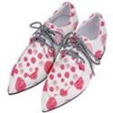 Watercolor hand drawn roses pattern Pointed Oxford Shoes View2