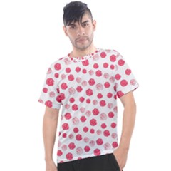 Watercolor Hand Drawn Roses Pattern1 Men s Sport Top by TastefulDesigns