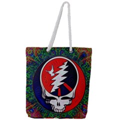 Grateful Dead - Full Print Rope Handle Tote (large) by Sapixe