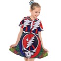 Grateful Dead - Kids  Short Sleeve Shirt Dress View1