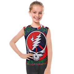 Grateful Dead - Kids  Mesh Tank Top by Sapixe