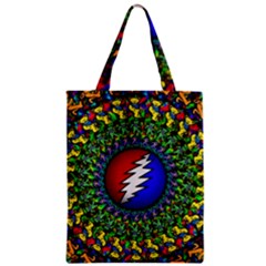 Grateful Dead Zipper Classic Tote Bag by Sapixe