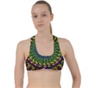 Grateful Dead Criss Cross Racerback Sports Bra View1