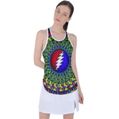 Grateful Dead Racer Back Mesh Tank Top by Sapixe