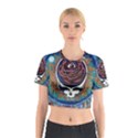 Grateful dead ahead of their time Cotton Crop Top View1