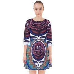 Grateful Dead Ahead Of Their Time Smock Dress by Sapixe