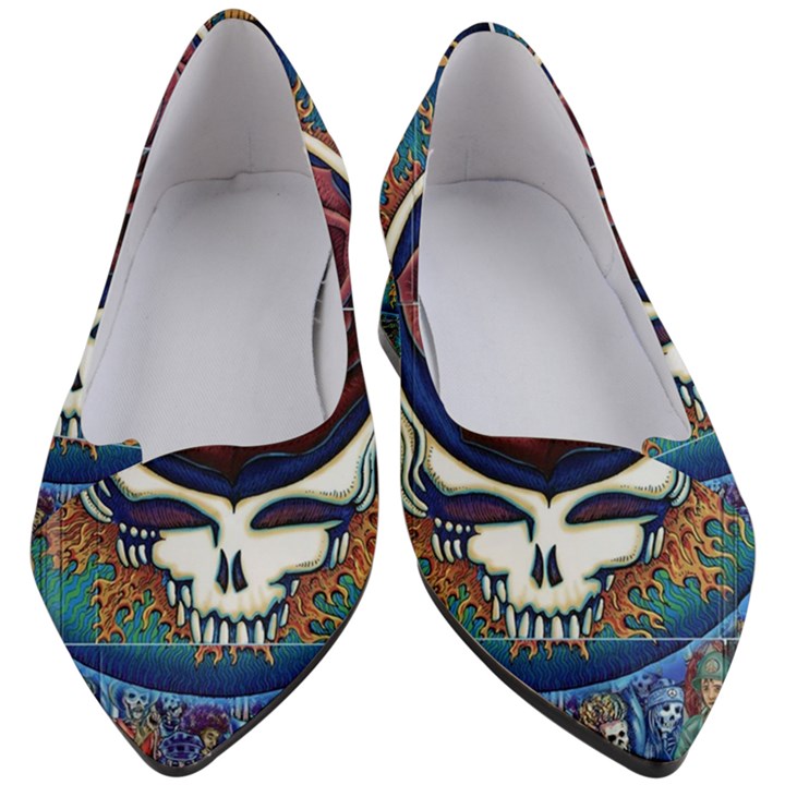 Grateful dead ahead of their time Women s Block Heels 