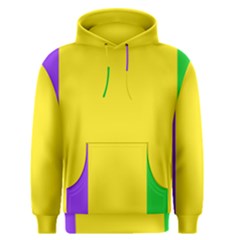 Carnival Mardi Gras Purple Yellow Green Stripes Men s Core Hoodie