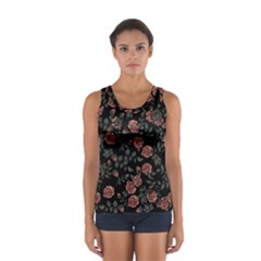 Dusty Roses Sport Tank Top  by BubbSnugg