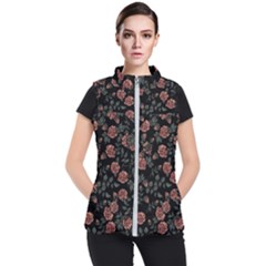 Dusty Roses Women s Puffer Vest by BubbSnugg