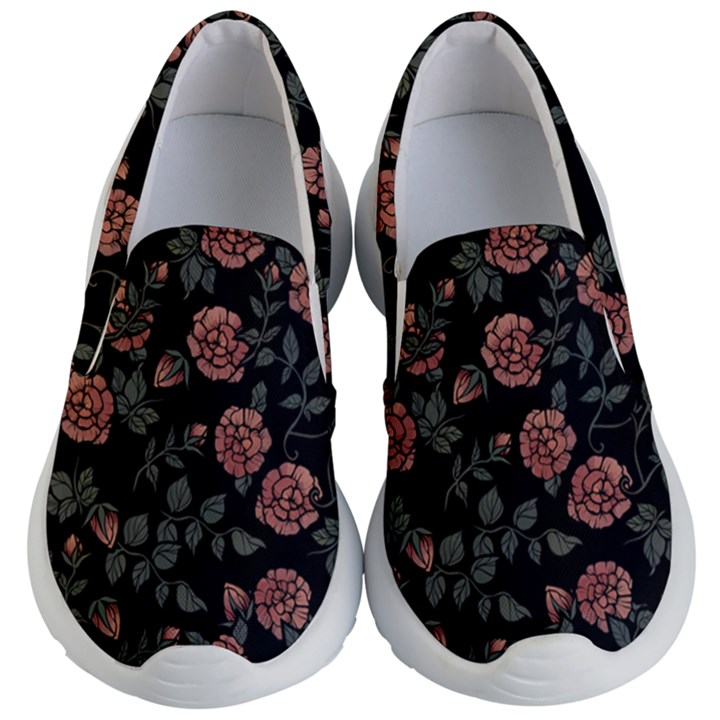 Dusty Roses Kids Lightweight Slip Ons