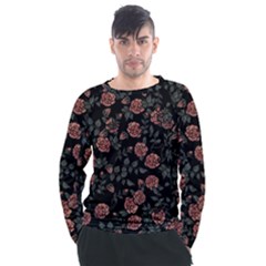 Dusty Roses Men s Long Sleeve Raglan Tee