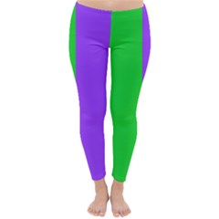 New Orleans Carnival Colors Mardi Gras Classic Winter Leggings