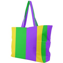 New Orleans Carnival Colors Mardi Gras Simple Shoulder Bag by yoursparklingshop