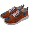 Vivid Grunge Abstract Print Mens Athletic Shoes View2