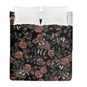 Raccoon Floral Duvet Cover Double Side (Full/ Double Size) View2