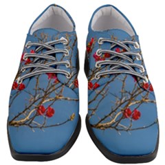 Santa Rita Flower Photo001 Women Heeled Oxford Shoes by dflcprintsclothing