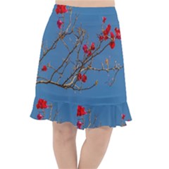 Santa Rita Flower Photo001 Fishtail Chiffon Skirt by dflcprintsclothing