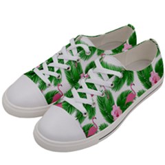 Exotic Flamingo Women s Low Top Canvas Sneakers