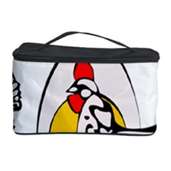 Roseanne Chicken, Retro Chickens Cosmetic Storage by EvgeniaEsenina