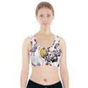 Roseanne Chicken, Retro Chickens Sports Bra With Pocket View1