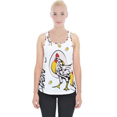 Roseanne Chicken Piece Up Tank Top by EvgeniaEsenina