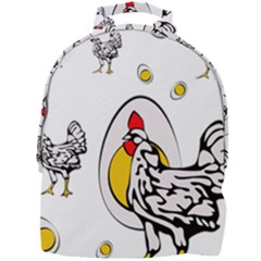 Roseanne Chicken Mini Full Print Backpack by EvgeniaEsenina