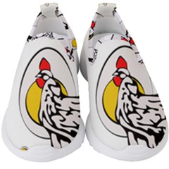 Roseanne Chicken Kids  Slip On Sneakers by EvgeniaEsenina