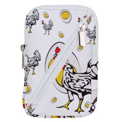 Roseanne Chicken Belt Pouch Bag (small) by EvgeniaEsenina