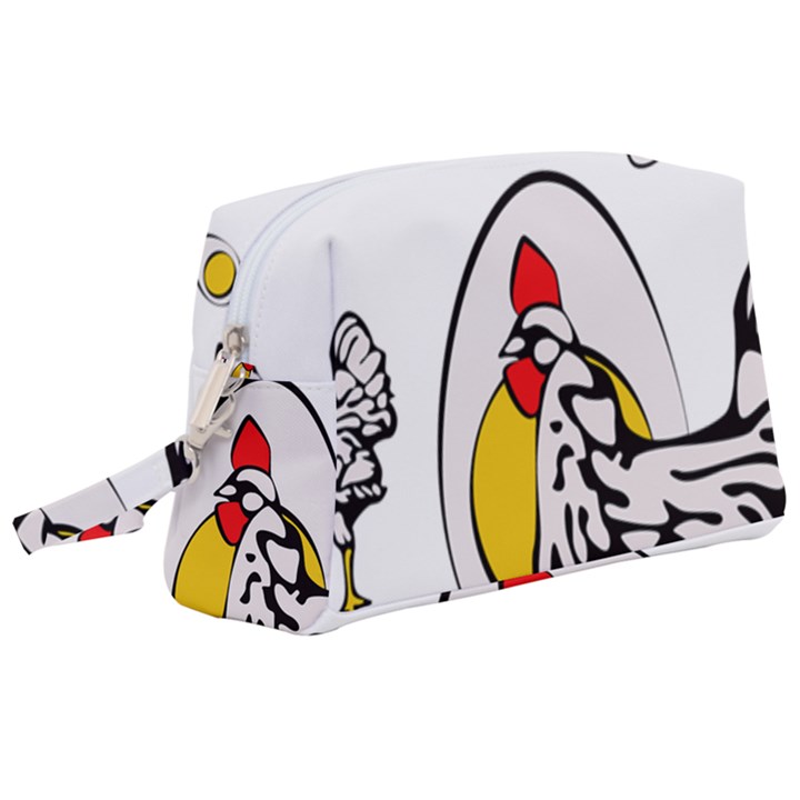 Roseanne Chicken Wristlet Pouch Bag (Large)