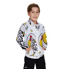 Roseanne Chicken, Retro Chickens Kids  Windbreaker by EvgeniaEsenina