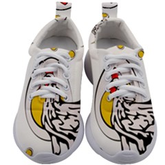 Roseanne Chicken, Retro Chickens Kids Athletic Shoes