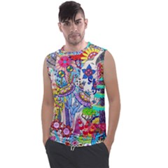 Mountain Abstract Men s Regular Tank Top