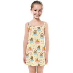 I Am Sleepy Kids  Summer Sun Dress by designsbymallika