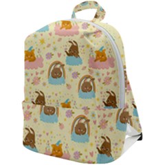 I Am Sleepy Zip Up Backpack