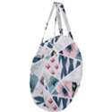 Patchwork  Giant Round Zipper Tote View3