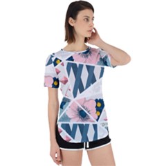 Patchwork  Perpetual Short Sleeve T-shirt