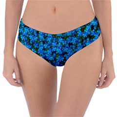 Blue Sakura Forest  Tree So Meditative And Calm Reversible Classic Bikini Bottoms by pepitasart