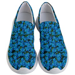 Blue Sakura Forest  Tree So Meditative And Calm Women s Lightweight Slip Ons