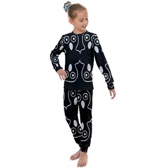 Ookpiks Ghosts Kids  Long Sleeve Set 