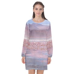 Bolivia-gettyimages-613059692 Long Sleeve Chiffon Shift Dress  by Trendshop