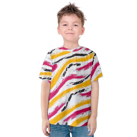 Painted Shades Kids  Cotton Tee by designsbymallika