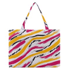 Painted Shades Zipper Medium Tote Bag by designsbymallika