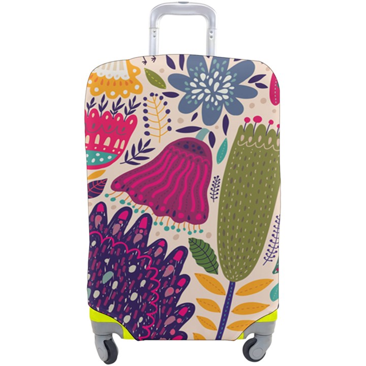 Spring Pattern Luggage Cover (Large)