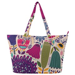 Spring Pattern Full Print Shoulder Bag by designsbymallika